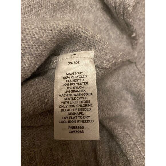 NWOT Abound, women's grey long sleeve turtleneck basic sweater size small - Picture 5 of 7